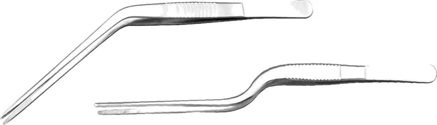 S1001 Tweezers (Knee-Shaped) for ENT Endoscopy