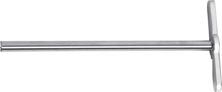T591202 Straight Trephine OD 7.1 mm × ID 6.1 mm × 120 mm
