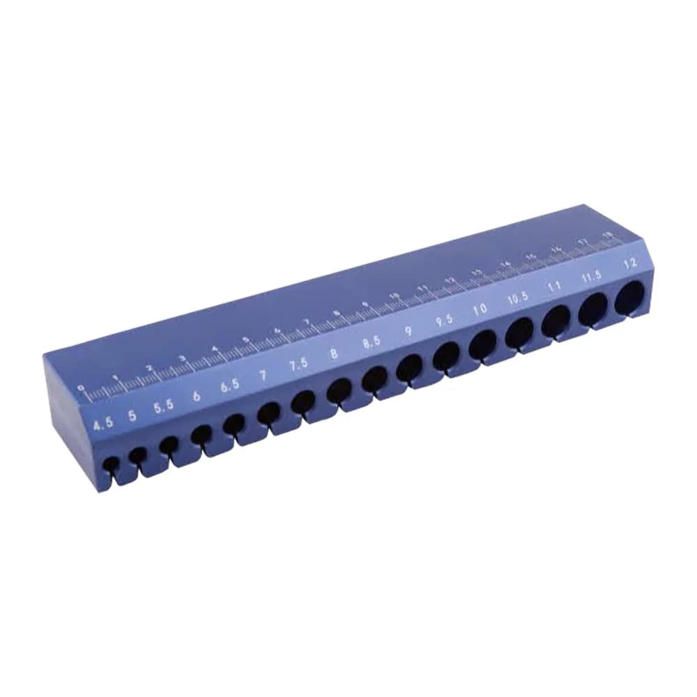 C5112 Sizer Block, Slotted 4.5-12 mm for Arthroscopic Surgery