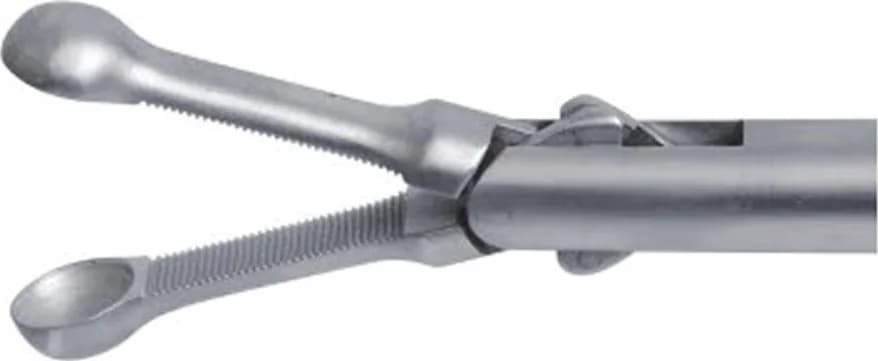 L1340 Grasping Forceps (Stomach, Round Tip) Ø10 mm × 330 mm