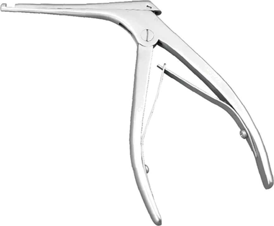 E2001 Mastoid Rongeur (Gun Shaped) Ø3 mm for ENT Endoscopy