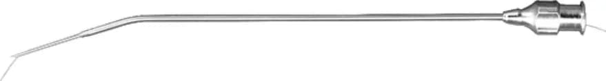 L5008 Tonsil Needle (Curved) for ENT Endoscopy