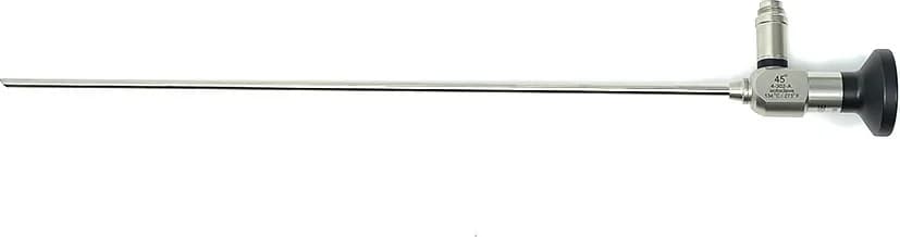 4302.45 rigid endoscope 4 mm × 302 mm, 45° view, black colour ring