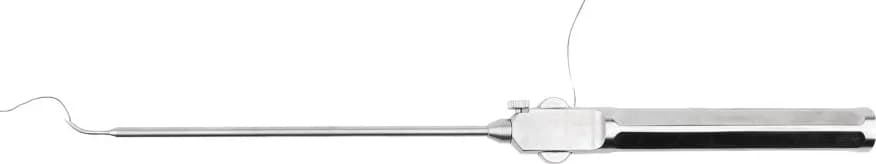S3112 Suture Hook (Right, 45°) Ø4 mm × 150 mm