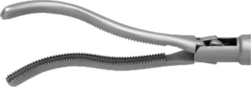 L1336 Grasping Forceps Ø10 mm × 330 mm for Laparoscopic Surgery