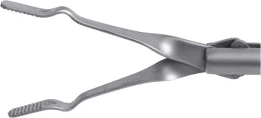L1346 Grasping Forceps (Large-Jaw, Toothless) Ø10 mm × 330 mm