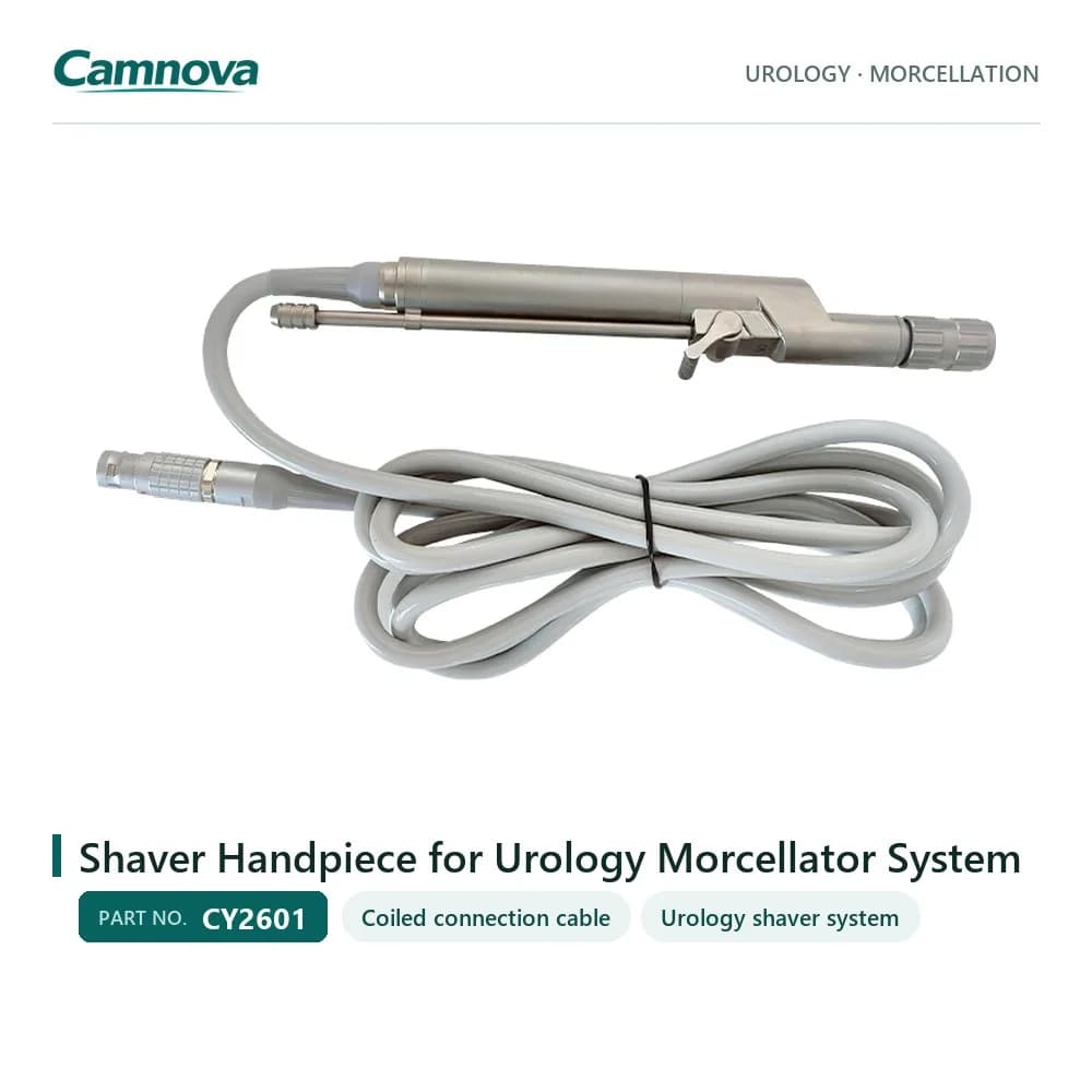 CY2601 shaver handpiece with connection cable for urology morcellator