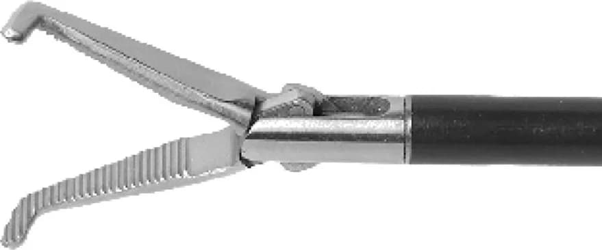L5322 Dissecting Forceps (70° Curved) Ø5 mm × 330 mm