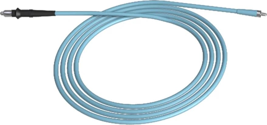 CB0735203 Light Guide Cable 7 mm Fiber, 3.5 mm Outlet, 2 m, Connector Type C, Blue Sheath