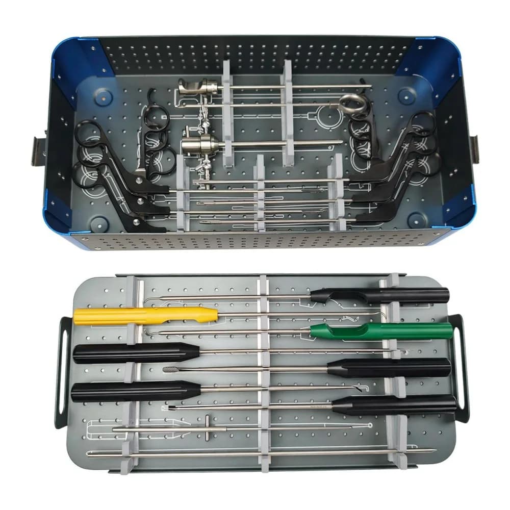 K9104 Hip Instruments Sterilization Box for Arthroscopic Surgery