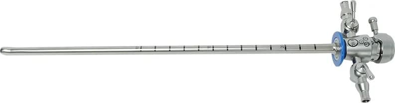 S1923B cystoscope sheath 19.8 Fr × 230 mm with obturator, blue colour ring