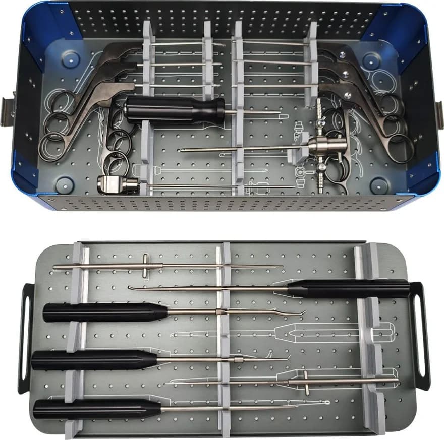 K9102 Knee Instruments Sterilization Box for Arthroscopic Surgery