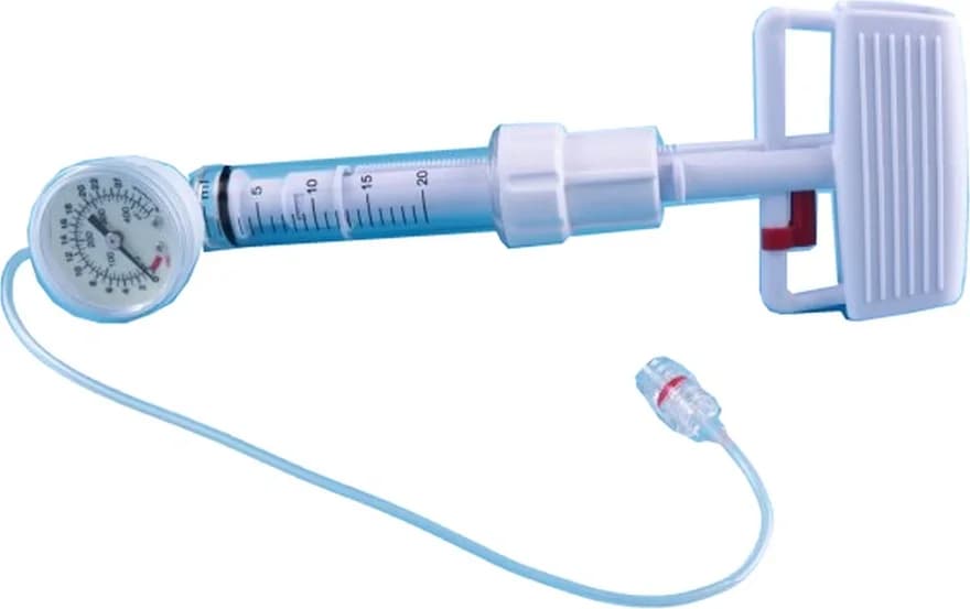 D3101 Balloon Inflation Device 20 ml, 30 atm, 10 ml Plunger