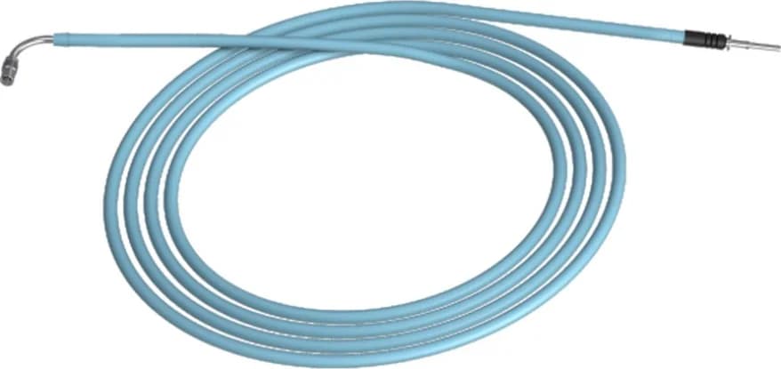 CB0735202 Light Guide Cable 7 mm Fiber, 3.5 mm Outlet, 2 m, Connector Type B, Blue Sheath