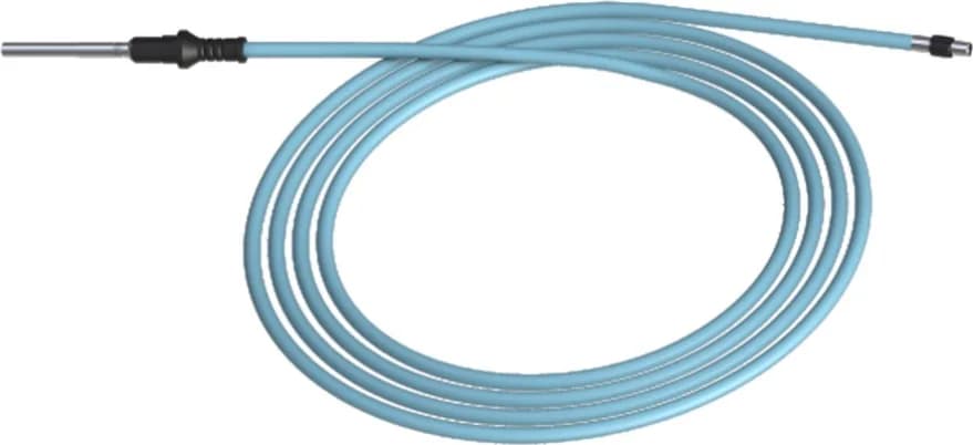 CB0735204 Light Guide Cable 7 mm Fiber, 3.5 mm Outlet, 2 m, Connector Type D, Blue Sheath
