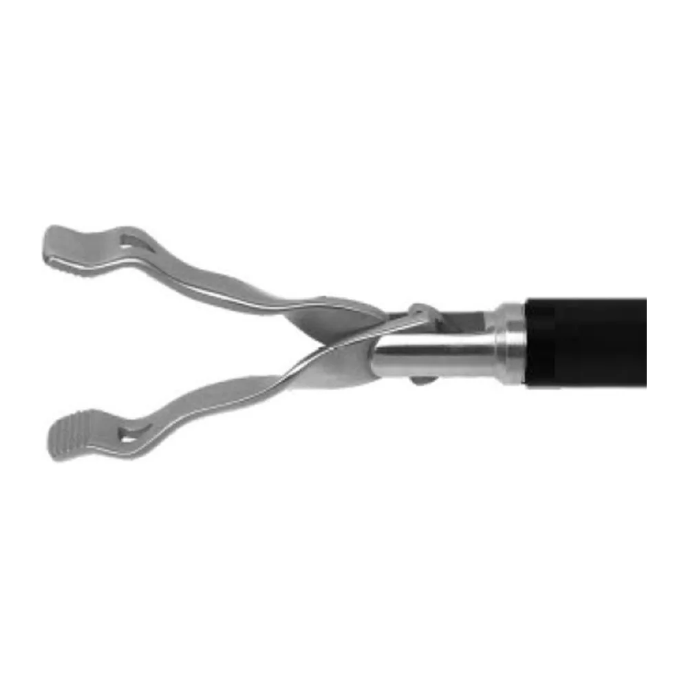 L1339 Gram Clamp Plate Ø10 mm × 330 mm for Laparoscopic Surgery