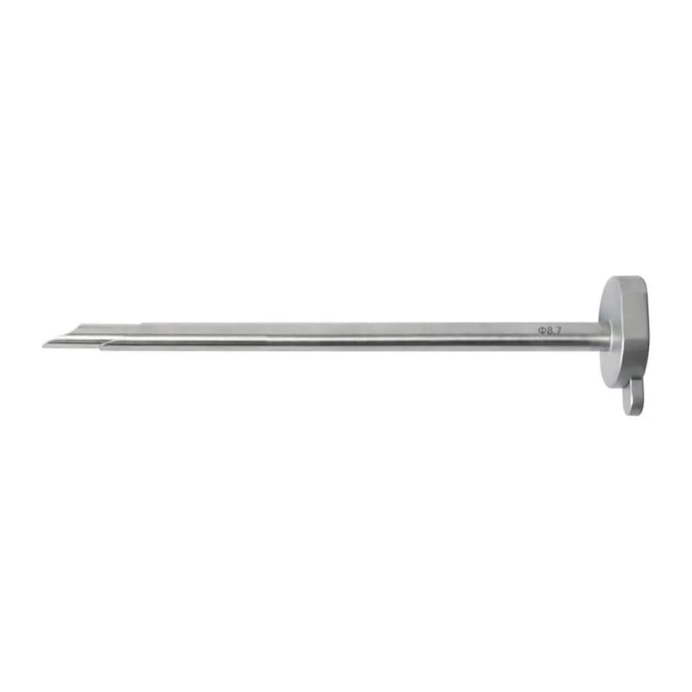 C9787102D Trephine Cannula OD 9.7 mm × ID 8.7 mm × 102 mm